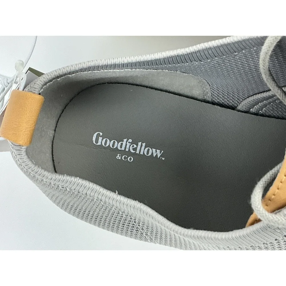Goodfellow &‎ Co. Gray Knit Oxford Dress Casual Shoes Men's Size 12